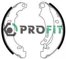 PROFIT 50010576 -  Колодки тормозные барабанные, комплект