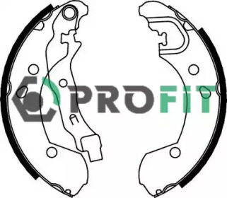 PROFIT 50010649 -  Комплект тормозных колодок
