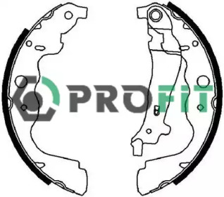 PROFIT 50014031 -  Комплект тормозных колодок