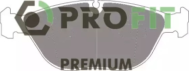PROFIT 50051001 -  Колодки тормозные дисковые передние, комплект