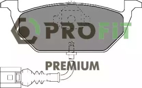 PROFIT 50051398 -  Колодки тормозные дисковые передние, комплект