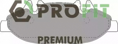 PROFIT 50051493 -  Колодки тормозные дисковые передние, комплект