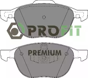 PROFIT 50051594 -  Комплект тормозных колодок, дисковый тормоз