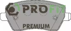 PROFIT 50051617 -  Комплект тормозных колодок, дисковый тормоз