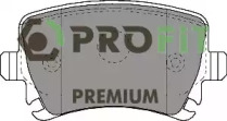 PROFIT 50051636 -  Колодки тормозные дисковые задниеие, комплект