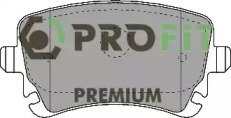 PROFIT 50051655 -  Колодки тормозные дисковые задниеие, комплект