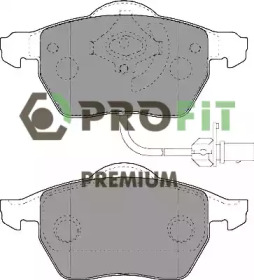 PROFIT 50051717 -  Колодки тормозные дисковые передние, комплект