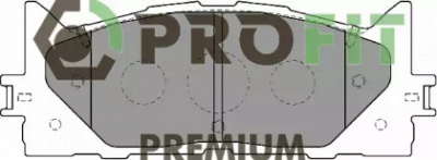 PROFIT 50052014 -  Колодки тормозные дисковые передние, комплект
