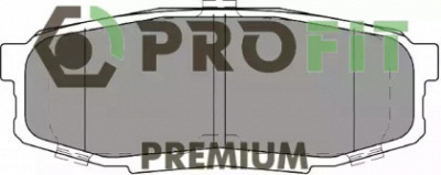 PROFIT 50054230 -  Комплект тормозных колодок, дисковый тормоз