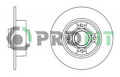 PROFIT 50101369 -  Тормозной диск