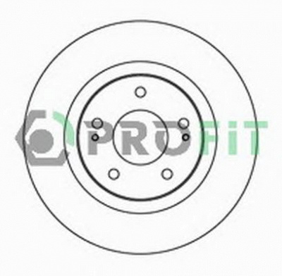 PROFIT 50102017 -  Тормозной диск