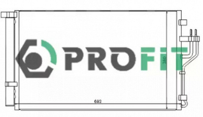 PROFIT pr1311c3 -  Конденсатор, кондиционер