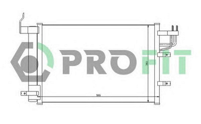 PROFIT pr1401c1 - Конденсатор, кондиционер