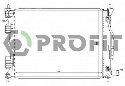 PROFIT pr1804a5 -  Радиатор, охлаждение двигателя