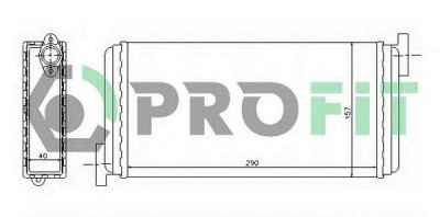 PROFIT pr3590n1 -  Теплообменник, отопление салона