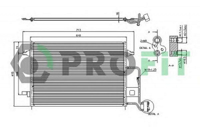 PROFIT pr9540c1 - Конденсатор, кондиционер