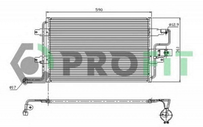 PROFIT pr9545c1 -  Конденсатор, кондиционер