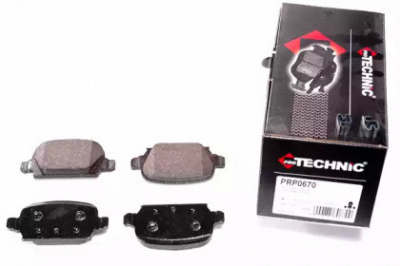 PROTECHNIC prp0670 -  Комплект тормозных колодок, дисковый тормоз
