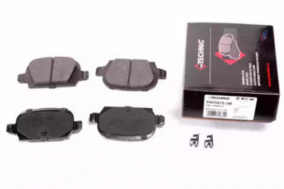 PROTECHNIC prp06703m -  Комплект тормозных колодок, дисковый тормоз
