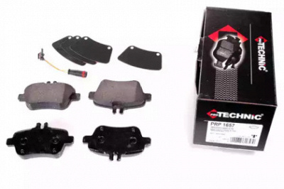 PROTECHNIC prp1657 -  Комплект тормозных колодок, дисковый тормоз
