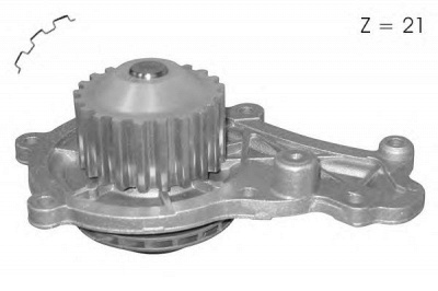 PROTECHNIC prw0153 -  Водяной насос