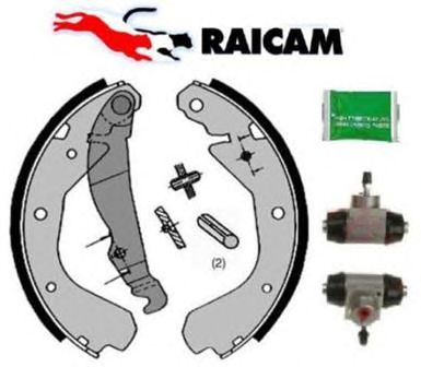 RAICAM 7099rp -  Комплект тормозных колодок