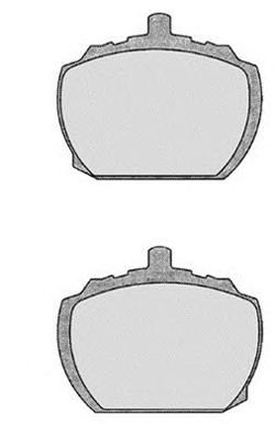 RAICAM ra01370 -  Комплект тормозных колодок, дисковый тормоз