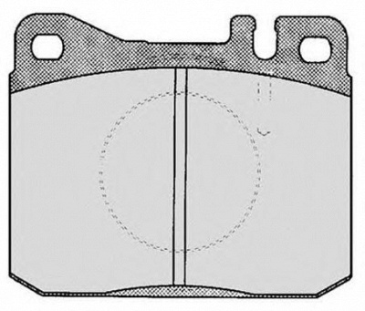 RAICAM ra01481 -  Комплект тормозных колодок, дисковый тормоз