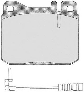 RAICAM ra01482 -  Комплект тормозных колодок, дисковый тормоз