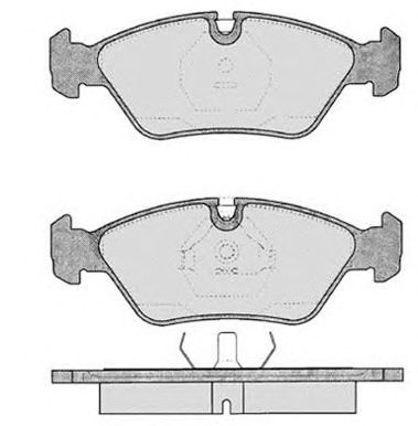 RAICAM ra02930 -  Комплект тормозных колодок, дисковый тормоз