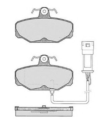 RAICAM ra03190 -  Комплект тормозных колодок, дисковый тормоз