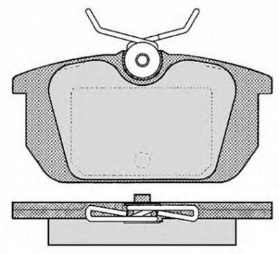 RAICAM ra03210 -  Комплект тормозных колодок, дисковый тормоз