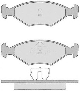 RAICAM ra03314 -  Комплект тормозных колодок, дисковый тормоз