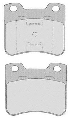 RAICAM ra03431 -  Комплект тормозных колодок, дисковый тормоз