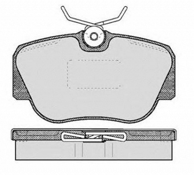 RAICAM ra04020 -  Комплект тормозных колодок, дисковый тормоз