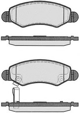 RAICAM ra04240 -  Комплект тормозных колодок, дисковый тормоз