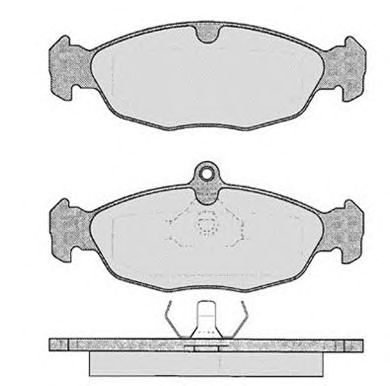 RAICAM ra04270 -  Комплект тормозных колодок, дисковый тормоз