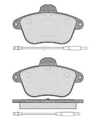 RAICAM ra04410 -  Комплект тормозных колодок, дисковый тормоз