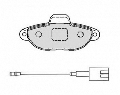 RAICAM ra04465 -  Комплект тормозных колодок, дисковый тормоз