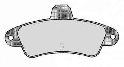 RAICAM ra04500 -  Комплект тормозных колодок, дисковый тормоз