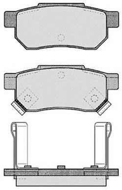 RAICAM ra04530 -  Комплект тормозных колодок, дисковый тормоз