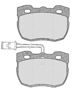 RAICAM ra04690 -  Комплект тормозных колодок, дисковый тормоз