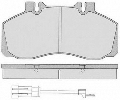 RAICAM ra04852 -  Комплект тормозных колодок, дисковый тормоз