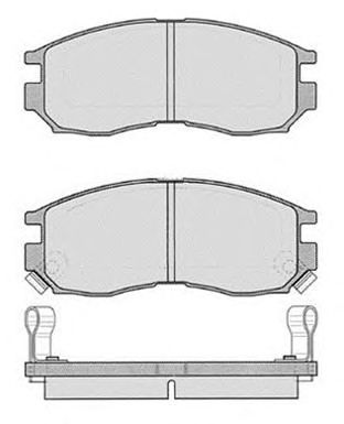 RAICAM ra04920 -  Комплект тормозных колодок, дисковый тормоз
