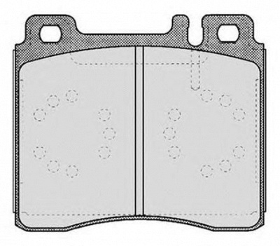RAICAM ra04970 -  Комплект тормозных колодок, дисковый тормоз