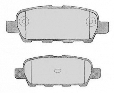 RAICAM ra05261 -  Комплект тормозных колодок, дисковый тормоз