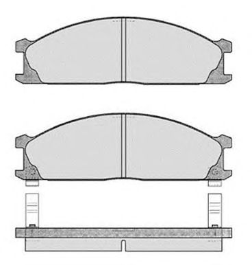 RAICAM ra05270 -  Комплект тормозных колодок, дисковый тормоз