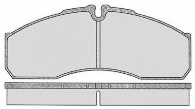 RAICAM ra05300 -  Комплект тормозных колодок, дисковый тормоз