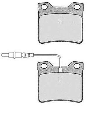 RAICAM ra05390 -  Комплект тормозных колодок, дисковый тормоз