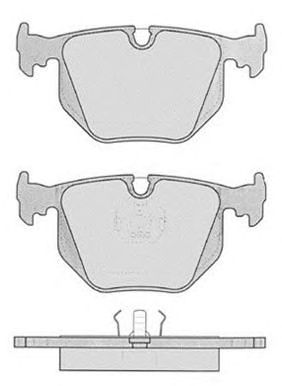 RAICAM ra05540 -  Комплект тормозных колодок, дисковый тормоз